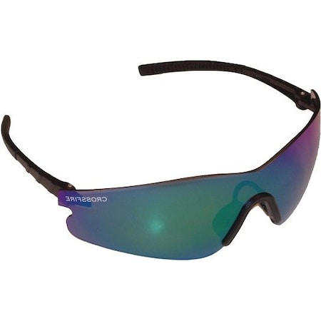 Sunbelt Safety Glasses, Blade, Frameless 6" x3" x1" A-B1SG30210